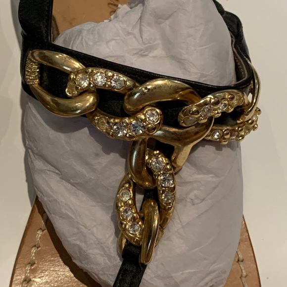 Women’s Italian leather Gabrielle Sandals -Size 40 - Picture 8 of 12